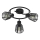 Prezent 27518 - Spot svetlo PONTEO 3xE27/40W/230V, crno