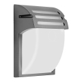 Prezent 39040 - Spoljna zidna svetiljka AMALFI MINI 1xE27/60W/230V IP44 antracit