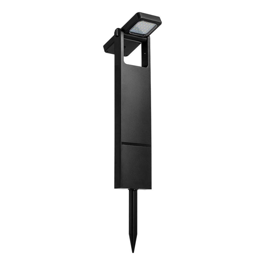 Prezent 65287 - LED prigušiva solarna lampa ZAX LED/4W/3,7V IP64 2220 mAh