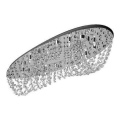 Prezent 69046 - ELIPTHON Plafonska nadgradna svetiljka 8xG9/33W/230V