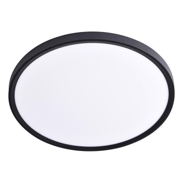 Prezent 70325 - LED prigušiva plafonska svetiljka TRIMO, 18W/230V, 3000-6000K, Ø 23 cm, crna