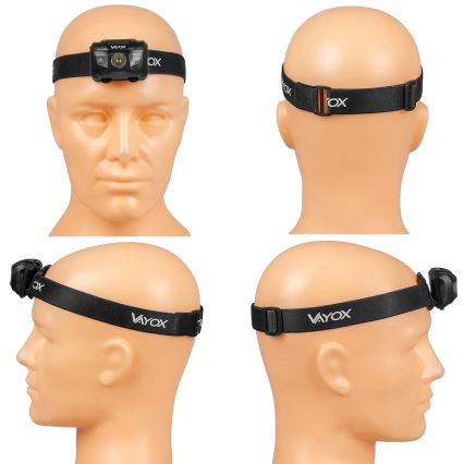 Prigušiva LED čelovka 3xLED/3xAAA IPX4 100 lm