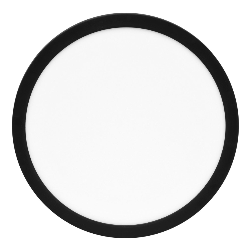 Prigušiva LED panel LEXA LED/12/18/24W/230V 3000/4000/6000K prečnik 30 cm crna