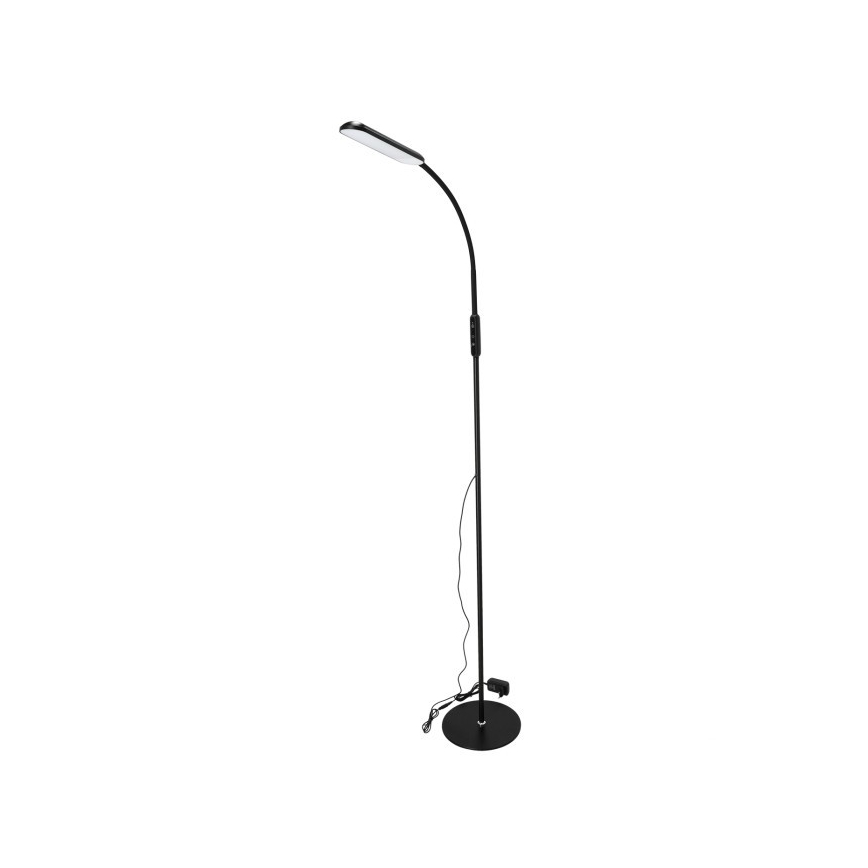LED prigušiva stojeća lampa TEILO LED/10W/230V 3000/4000/6500K crna + daljinski upravljač