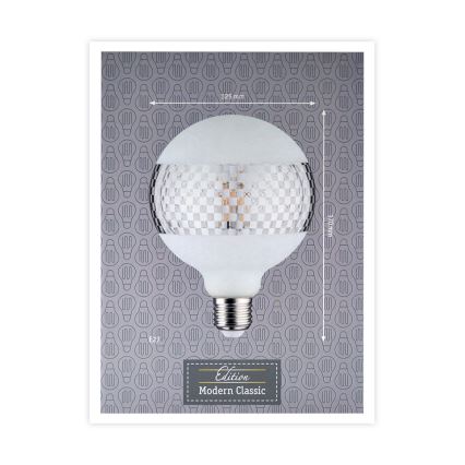 Prigušiva LED sijalica CLASSIC G125 E27/4,5W/230V 2600K - Paulmann 28742