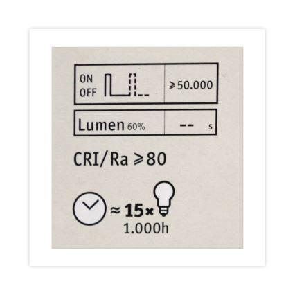 Prigušiva LED sijalica CLASSIC G125 E27/4,5W/230V 2600K - Paulmann 28742