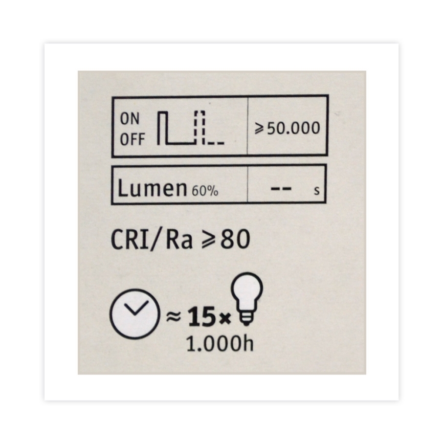Prigušiva LED sijalica CLASSIC G125 E27/4,5W/230V 2600K - Paulmann 28742