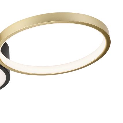 Prigušiva plafonska svetiljka ALIZEE LED/30W/230V 3000-6500K crna/zlatna