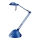 Prigušiva stolna lampa ELA 1xGY6,35/50W/230V/12V plava