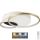 Prigušiva stropna lampa BENITO LED/31W/230V 3000-6500K bela/zlatna