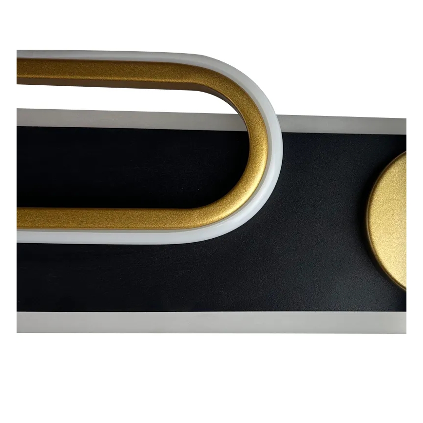 LED prigušiva stropna svetiljka LED/60W/230V 3000-6500K crna + daljinski upravljač