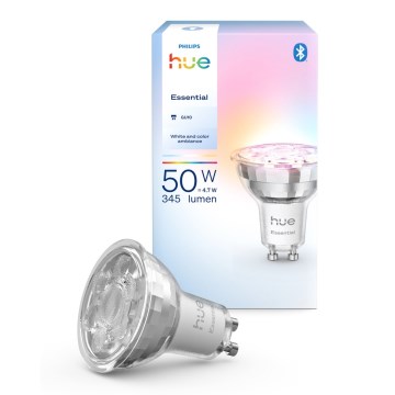 Prigušljiva LED sijalica Philips Hue White And Color Ambiance Essential GU10/4,7W/230V 2200-6500K