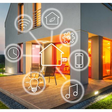 Produžni kabl sa prekidačem 1,8 m, 4x USB i Wi‑Fi (Tuya), SCHUKO