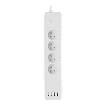 Produžni kabl sa prekidačem SMART 1,8 m 4 utičnice + 4xUSB Wi-Fi Tuya