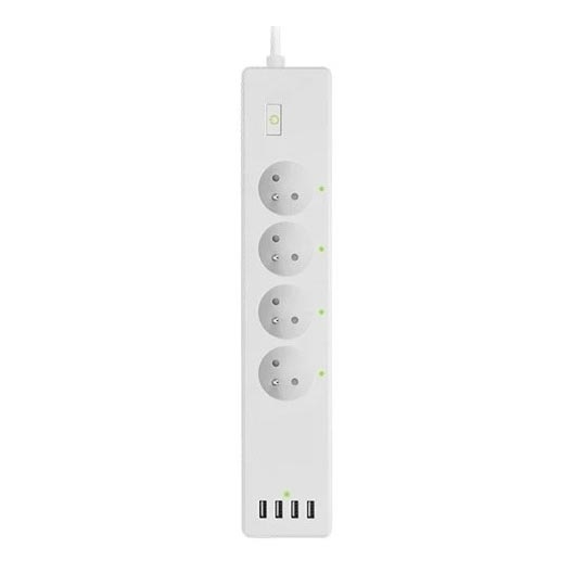 Produžni kabl sa prekidačem SMART 1,8 m 4 utičnice + 4xUSB Wi-Fi Tuya