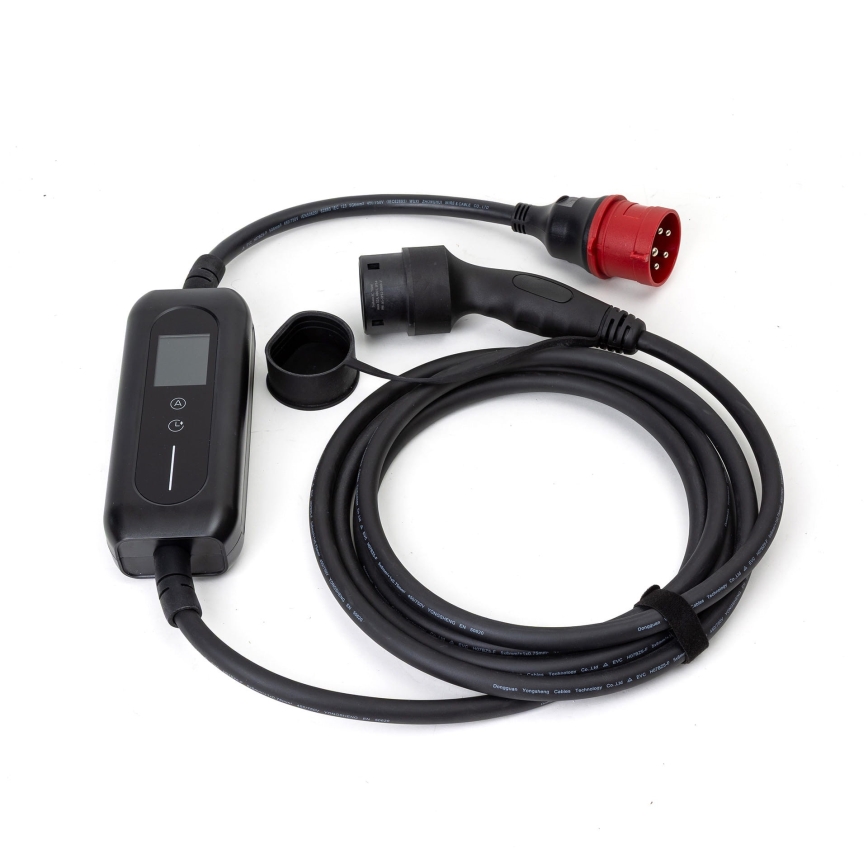 Punjačka stanica za električna vozila tipa 2, kabl 5 m, 11 kW (16 A), IP54, Tuya