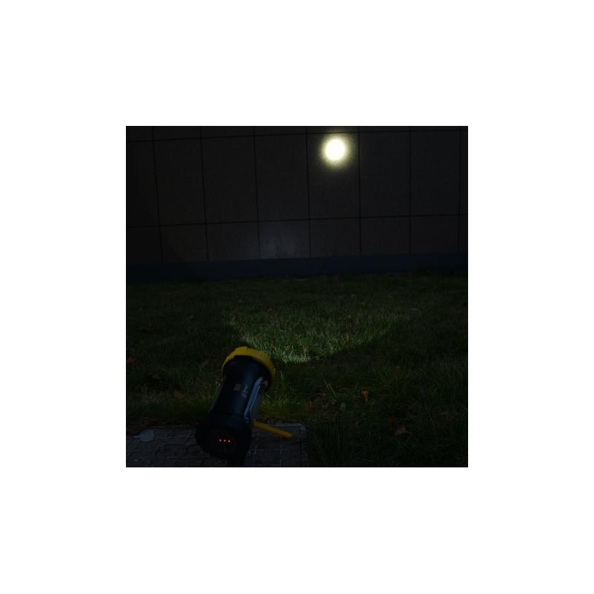 Punjiva LED baterijska lampa LED/5W/4000mAh + LED/3W