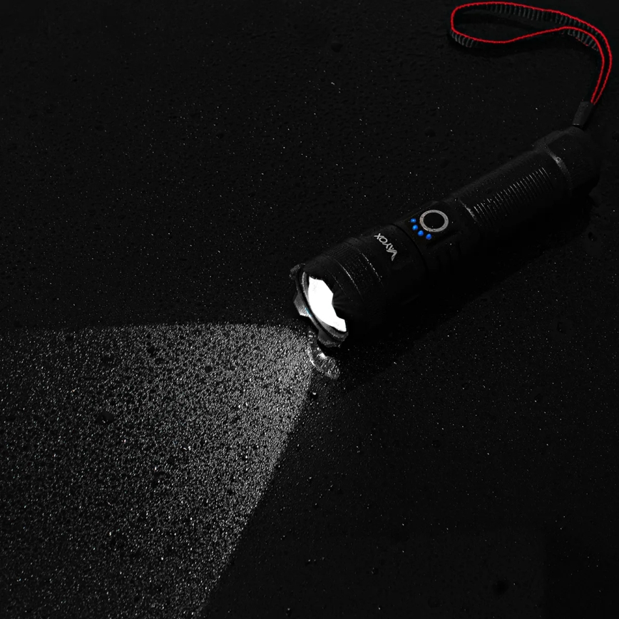 LED punjiva ručna lampa sa funkcijom powerbanke, prigušiva, LED/10W/5V, IPX4, 600 lm, 2000 mAh