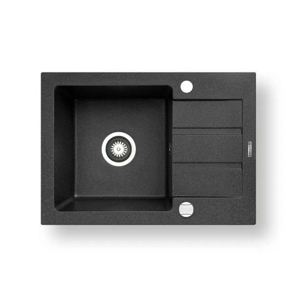 Pyramis 70165701 - Kuhinjski sudoper NEXT 62x44 cm granit/crna
