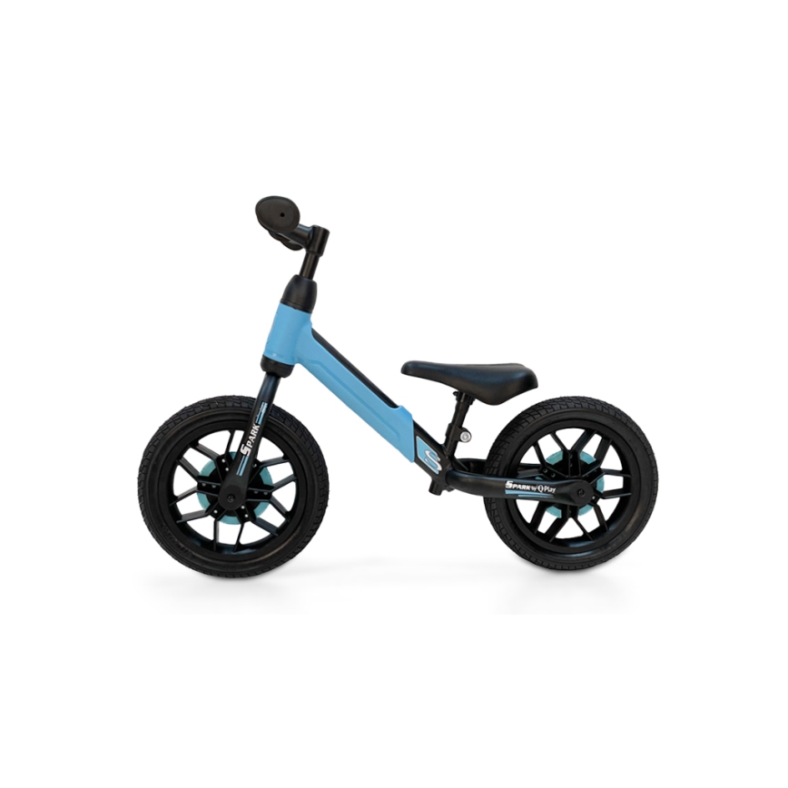 QPlay - Bicikl bez pedala SPARK sa LED svetlima na točkovima, plava