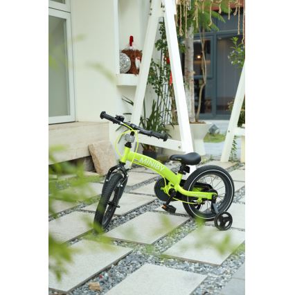 QPlay - Dečiji bicikl 14 MINIBY 3u1 zelena