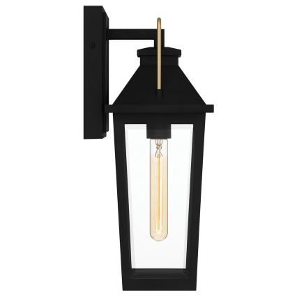 Quoizel - Spoljno zidno svetlo BUCKLEY M 1xE27/40W/230V IP44 crno