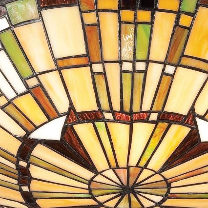 Quoizel - Plafonska svetiljka Tiffany REED 2xE27/60W/230V prečnika 42 cm