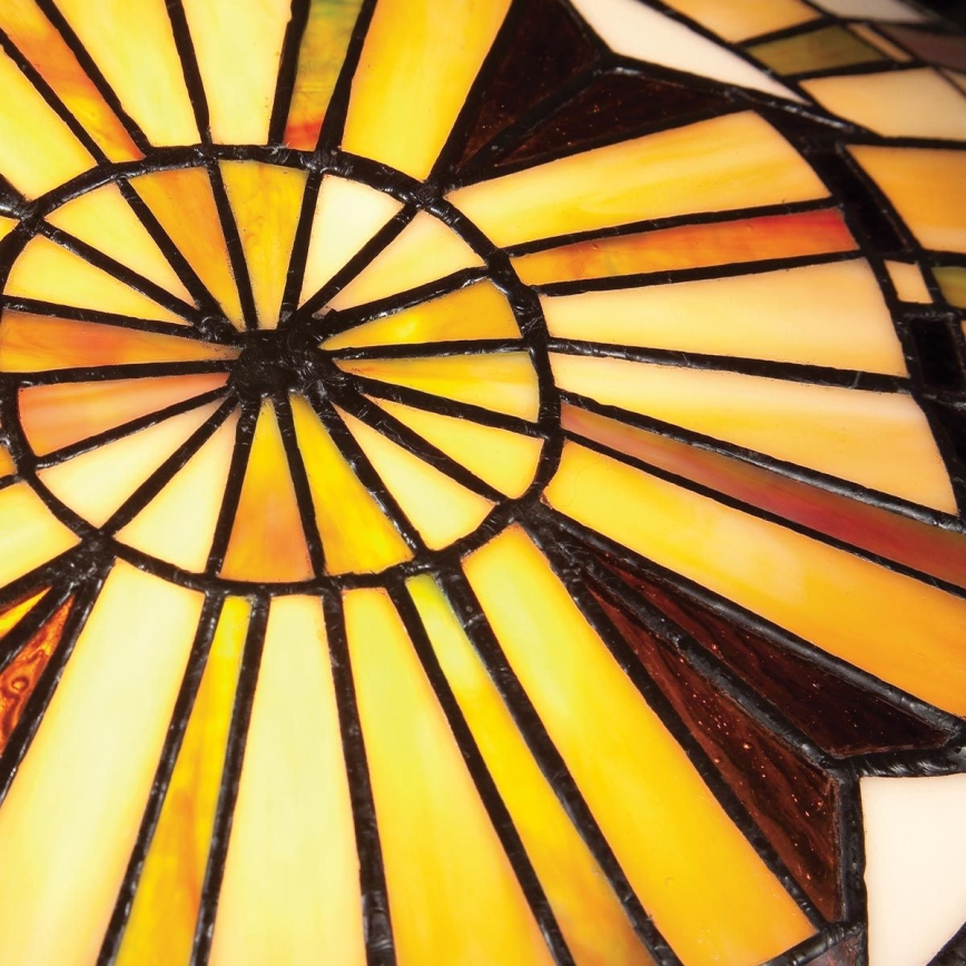 Quoizel - Plafonska svetiljka Tiffany REED 2xE27/60W/230V prečnika 42 cm