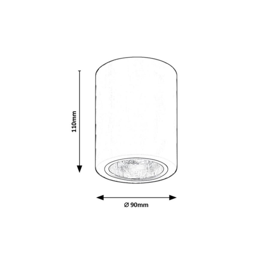 Rabalux - Spot svetiljka 1xE27/25W/230V bela