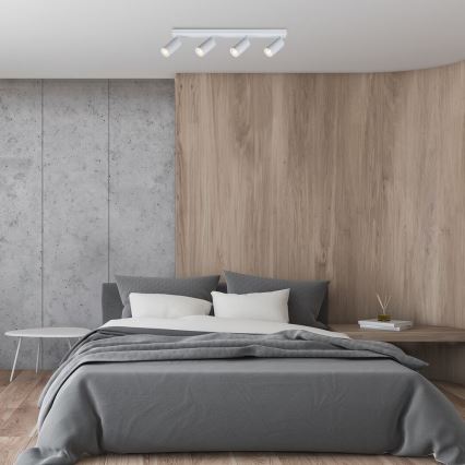 Rabalux - Plafonsko spot svetlo 4xGU10/25W/230V belo