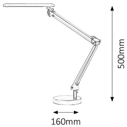 Rabalux - LED stona lampa 1xLED/5,6W/230V