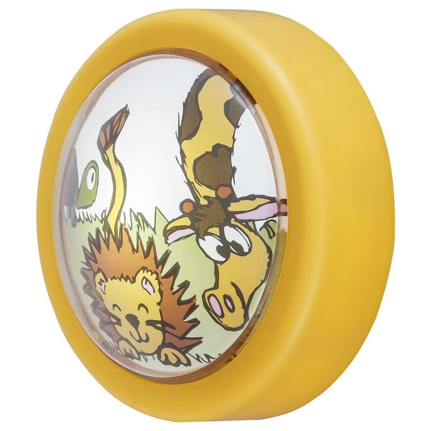 Rabalux - LED dečija zidna svetiljka LEON LED/0,3W/2xAA