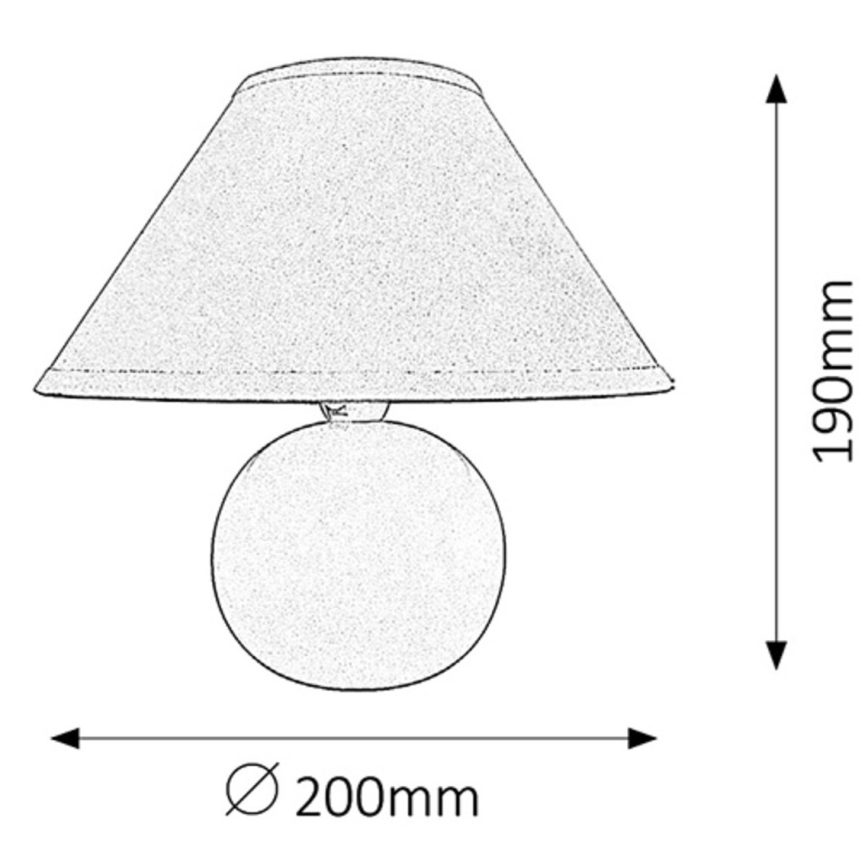 Rabalux - Stona lampa 1xE14/40W/230V