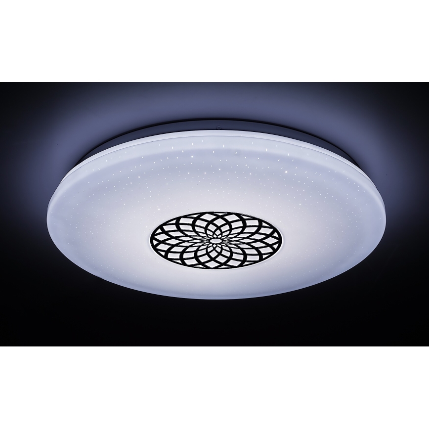 Rabalux - LED RGB prigušiva stropna svetiljka LED/24W/230V 3000-6500K Wi-Fi Tuya prečnik 39,5 cm + daljinski upravljač