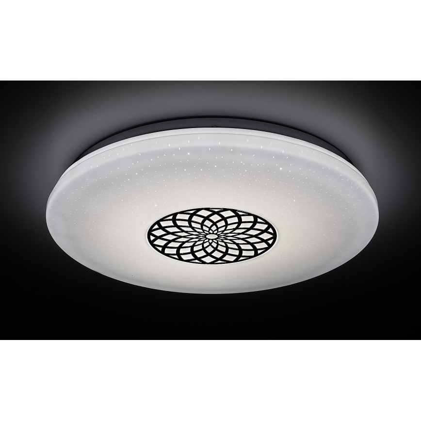 Rabalux - LED RGB prigušiva stropna svetiljka LED/24W/230V 3000-6500K Wi-Fi Tuya prečnik 39,5 cm + daljinski upravljač