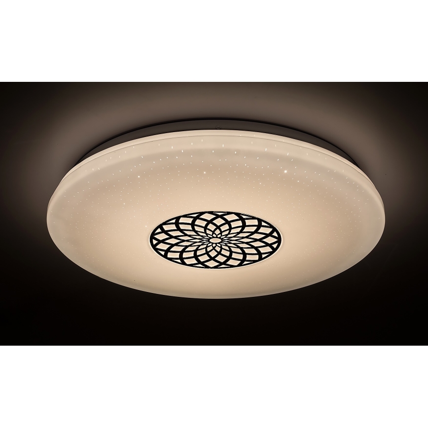 Rabalux - LED RGB prigušiva stropna svetiljka LED/24W/230V 3000-6500K Wi-Fi Tuya prečnik 39,5 cm + daljinski upravljač