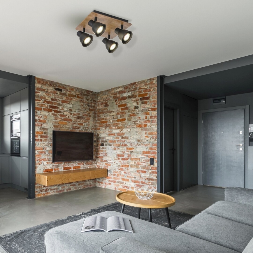 Rabalux - Spot svetiljka 4xGU10/35W/230V