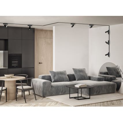 Rabalux - LED prigušiva spot lampa za jednofazni šinski sistem LED/9W/24V 2700-5500K Wi-Fi Tuya crna