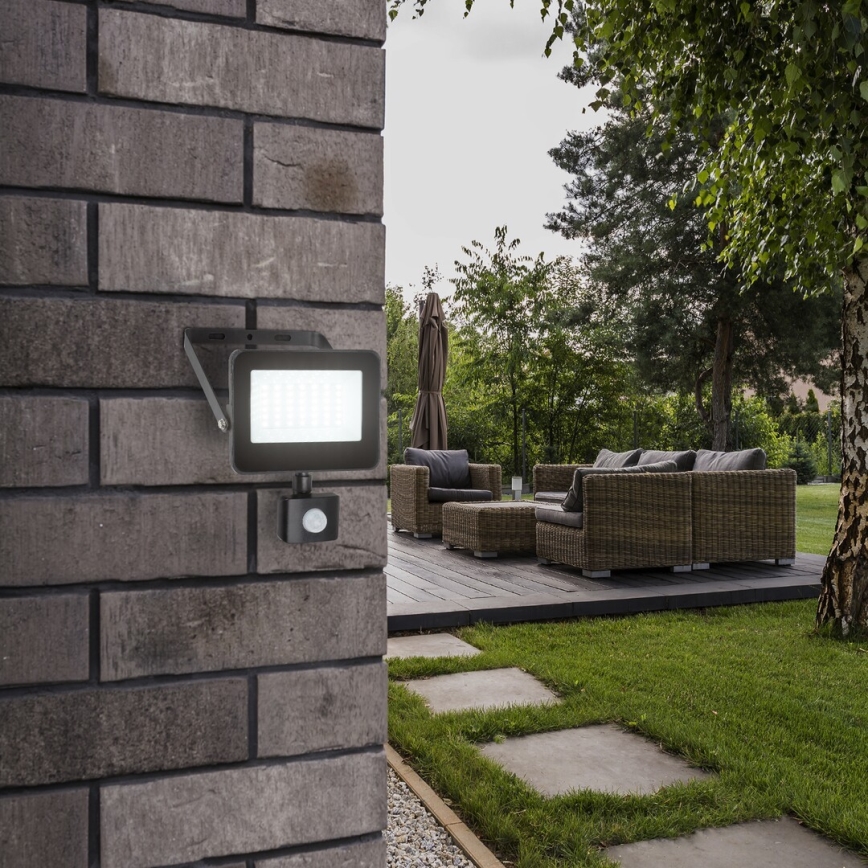 Rabalux - LED reflektor sa senzorom LED/30W/230V 4000K IP44 crni