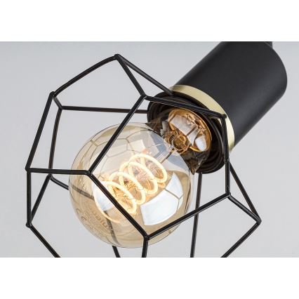 Rabalux - Spot svetiljka 3xE27/40W/230V crna