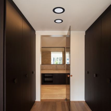 Rabalux - ugradno stropno LED svetlo LED/18W/230V prečnik 22 cm crno