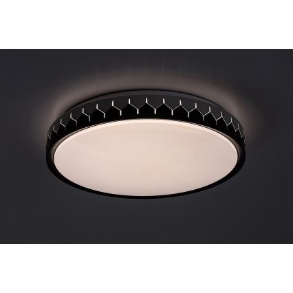 Rabalux - LED prigušiva plafonska svetiljka LED/48W/230V 3000-6500K prečnik 50 cm + daljinski upravljač