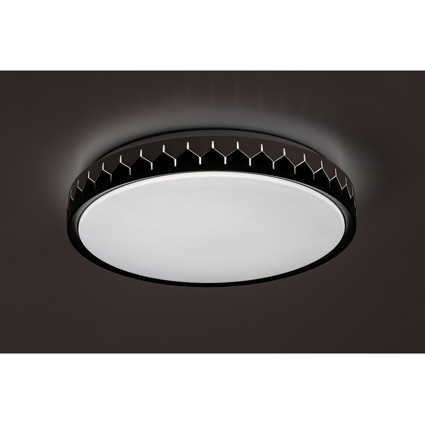 Rabalux - LED prigušiva plafonska svetiljka LED/48W/230V 3000-6500K prečnik 50 cm + daljinski upravljač