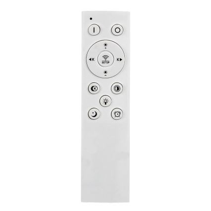 Rabalux - LED prigušiva plafonsko svetlo LED/70W/230V 3000/4000/6000K crna + sa daljinskim upravljačem