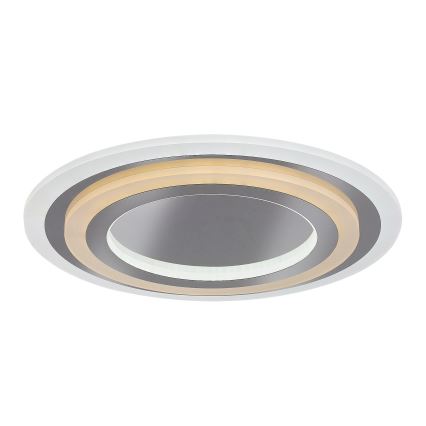 Rabalux - LED prigušiva stropna lampa LED/56W/230V 3000/4000/6000K mat hrom + daljinski upravljač