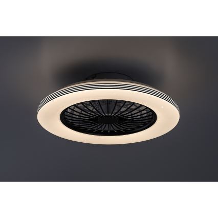 Rabalux - LED prigušiva stropna svetiljka sa ventilatorom LED/48W/230V 3000-6500K + daljinski upravljač