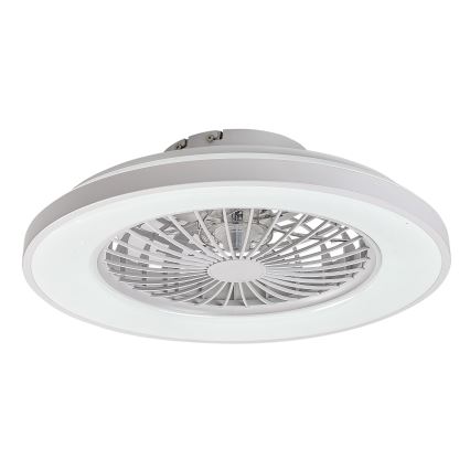 Rabalux - LED prigušiva stropna svetiljka sa ventilatorom LED/48W/230V 3000-6500K + daljinsko upravljanje