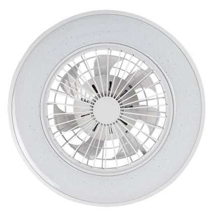 Rabalux - LED prigušiva stropna svetiljka sa ventilatorom LED/48W/230V 3000-6500K + daljinsko upravljanje