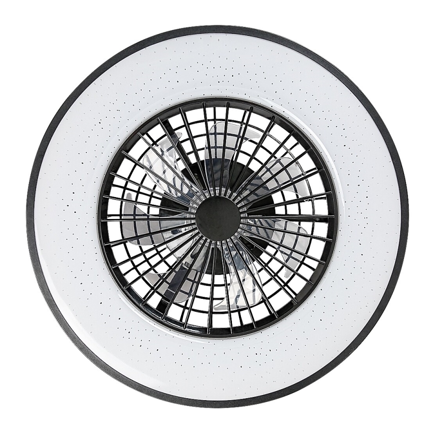 Rabalux - LED prigušiva plafonska svetiljka sa ventilatorom LED/72W/230V 3000-6500K + daljinski upravljač