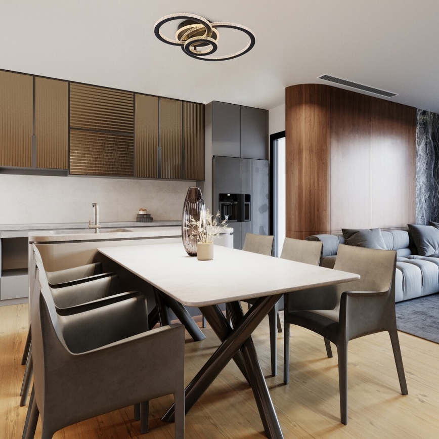 Rabalux - LED prigušiva plafonska svetiljka LED/40W/230V 3000-6500K + daljinski upravljač 35x52 cm